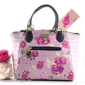 Betsey Johnson 🐝 Honey Bee Satchel Crossbody Bag - nwot